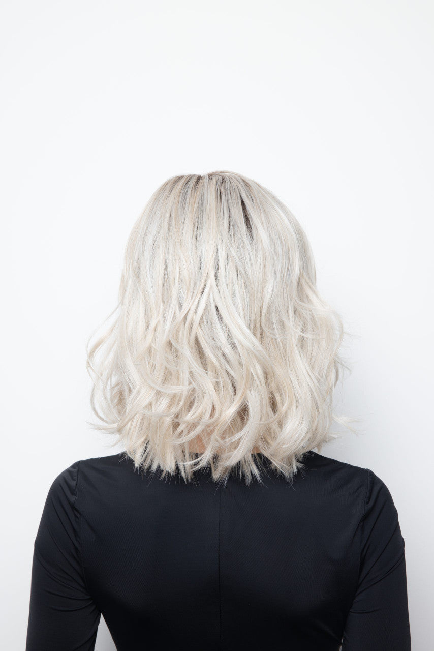 Vero| Rene of Paris Wigs |  Lace Front Lace Part | Medium Wavy |  White rose blond