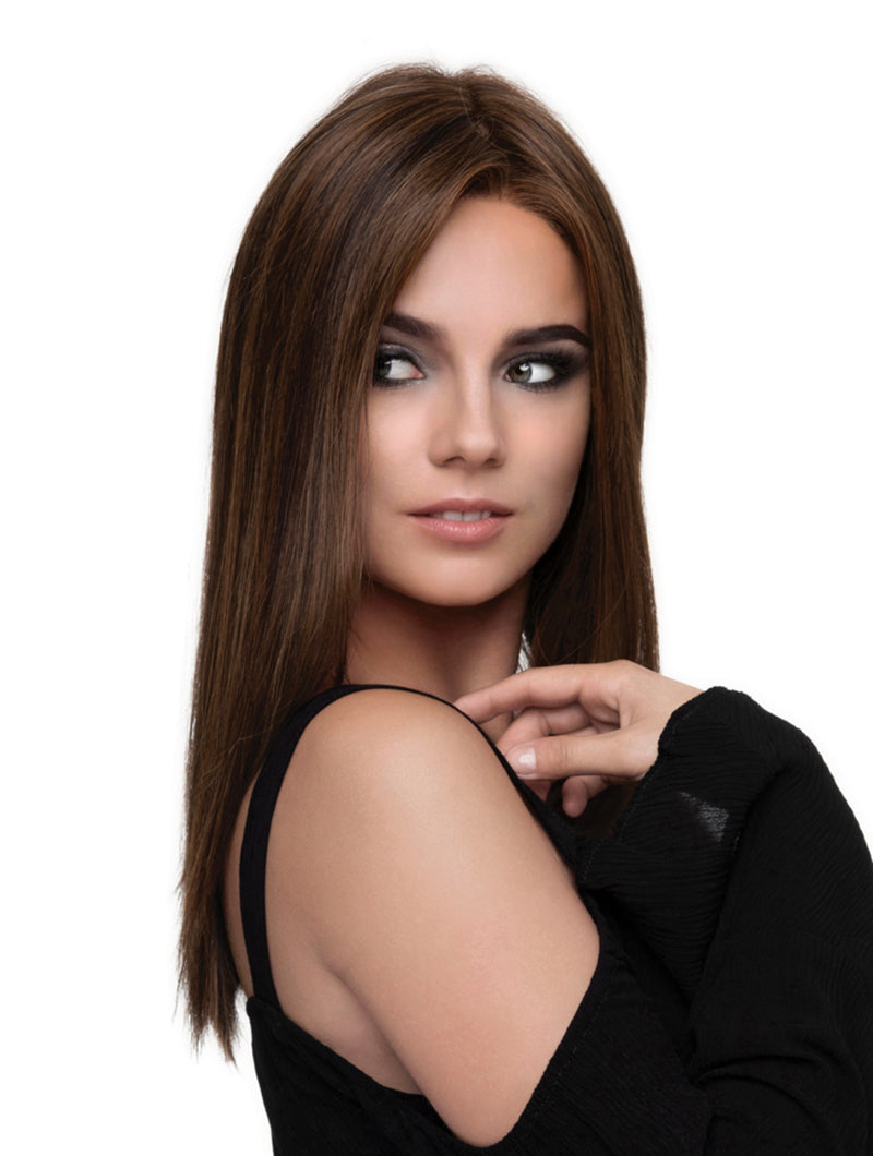 Veronica | Envy | Lace Front Mono Top Hand-Tied | Long | Human Hair Blend
