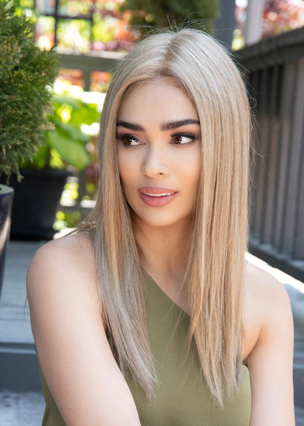 Veronica | Envy Wigs | envyhair front view ginger cream -6