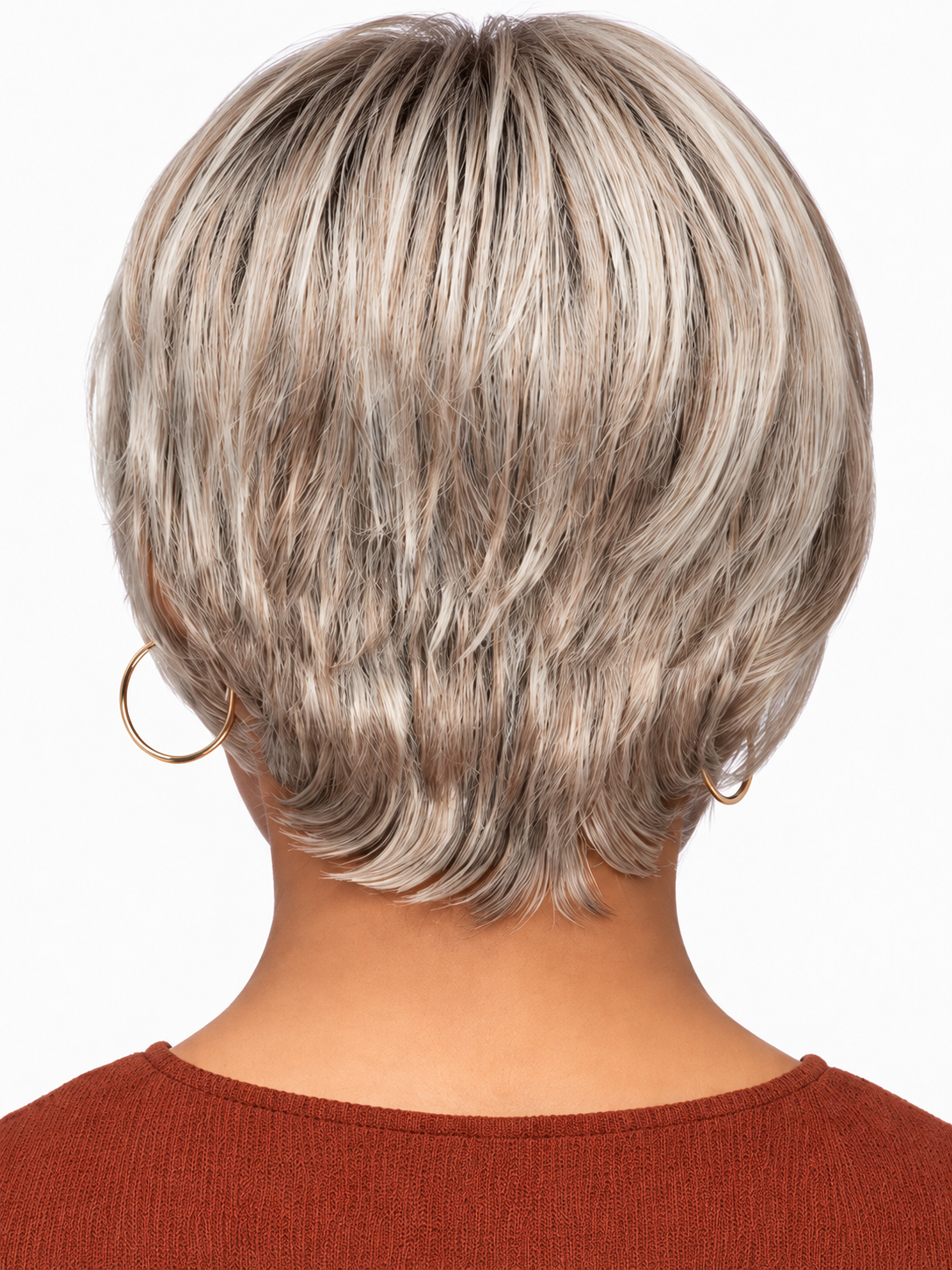 Vesper by Estetica – Lace Front Short Layered Synthetic Pixie Wig