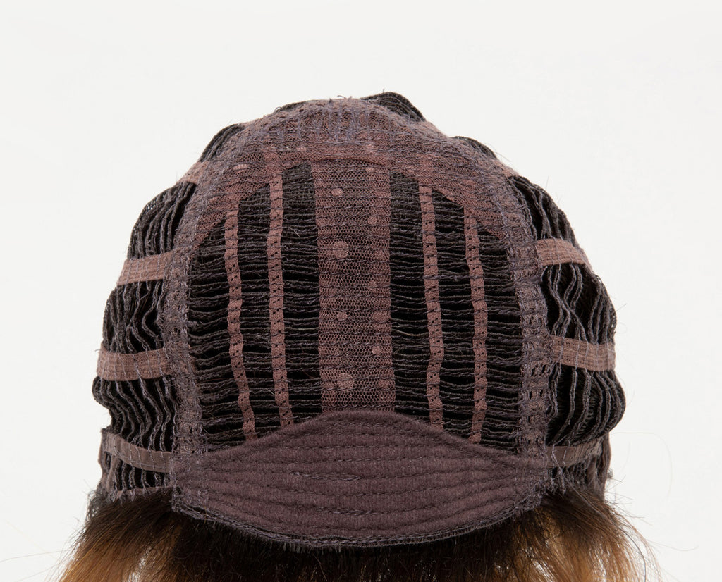 Envy Wigs Victoria front view color dark red | cap