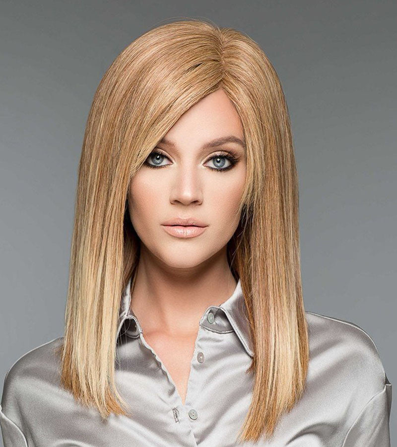 Adelle | 100 | Wig Pro | Human Hair Mono-top - Front view