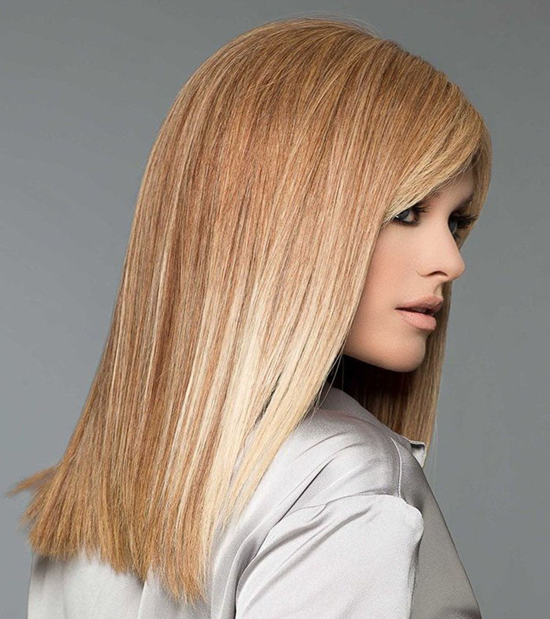 Adelle | 100 | Wig Pro | Human Hair Mono-top - Back view