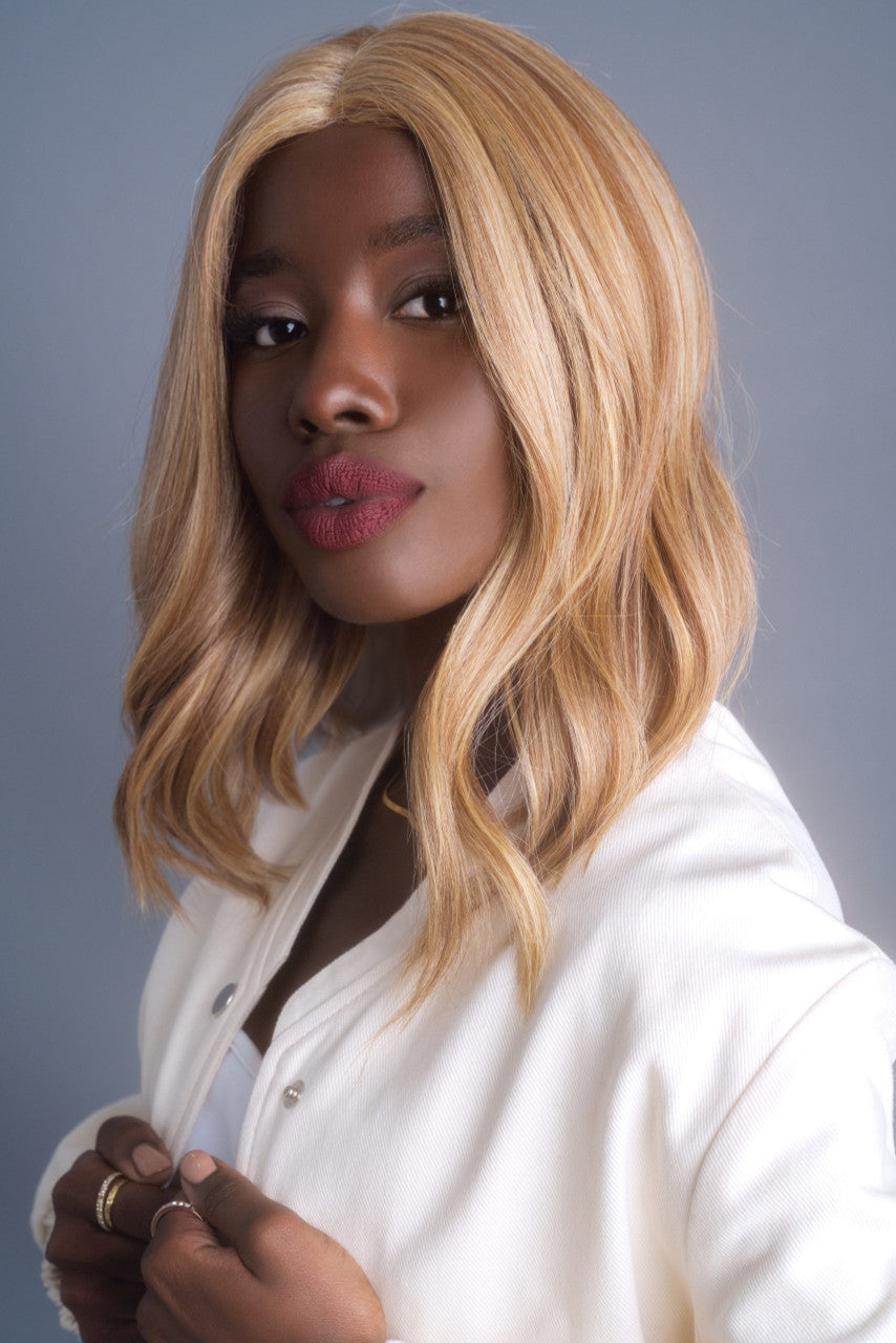 High Heat Mid Wavy Topper | Alexander Couture Collection | Rene of Paris | Color Choice | High Heat Topper