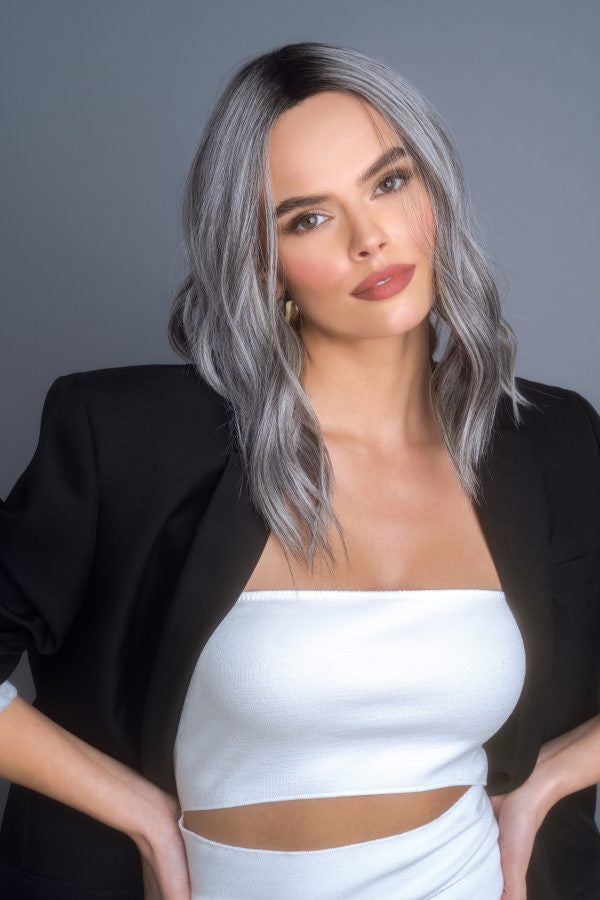 High Heat Mid Wavy Topper | Alexander Couture Collection | Rene of Paris | Color Choice | High Heat Topper