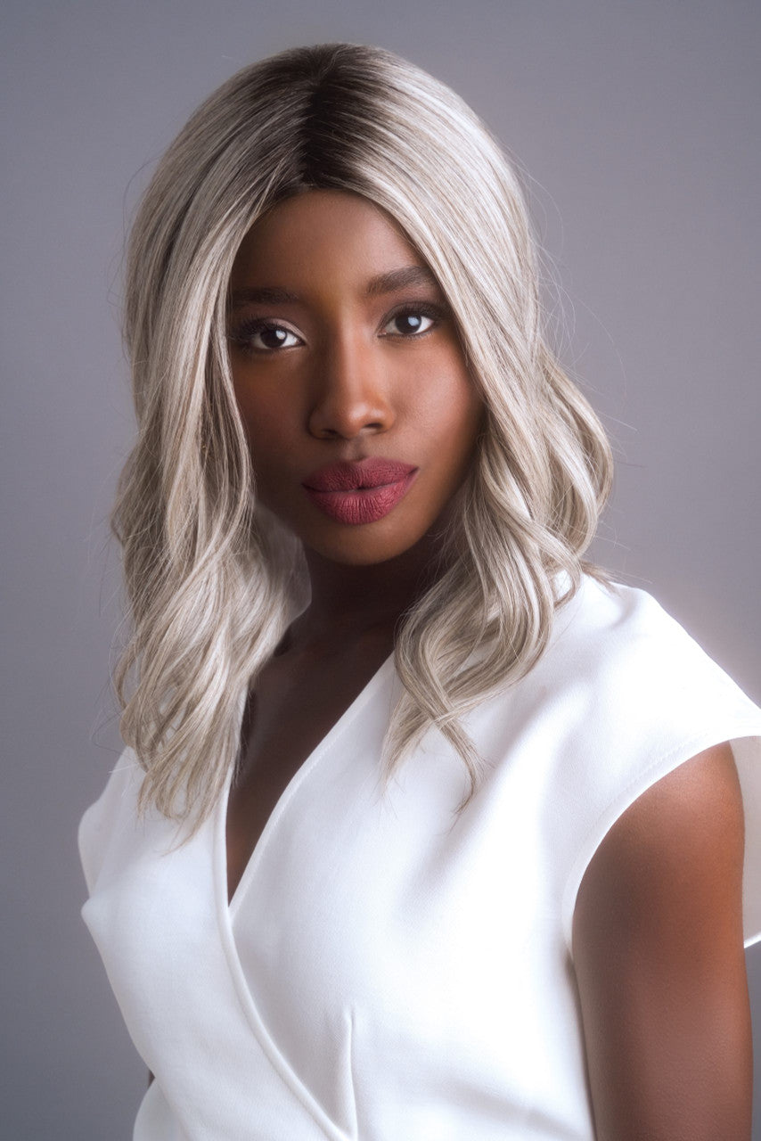 High Heat Mid Wavy Topper |  Alexander Couture Wig Collection