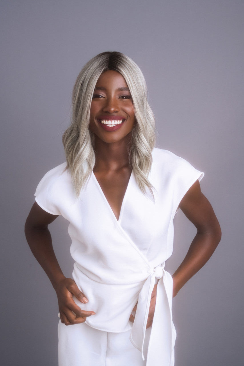 High Heat Mid Wavy Topper |  Alexander Couture Wig Collection