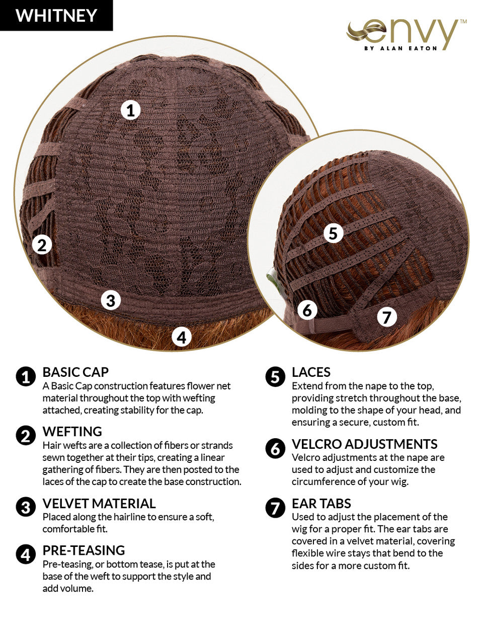 Whitney - Envy Wigs - cap view 3