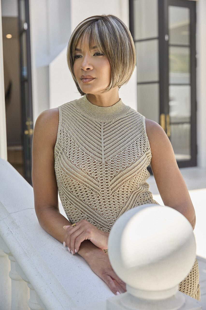 Wynn Wig by Noriko - Lace Front Partial Mono Short Synthetic