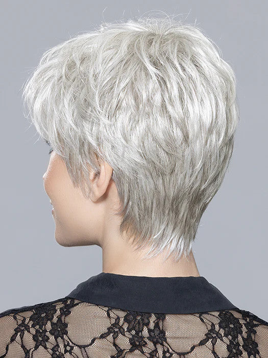 ZIZI by ELLEN WILLE in DARK SNOW MIX 56.6 | Black/Dark Brown and Lightest Brown with Pearl White and Grey Blend