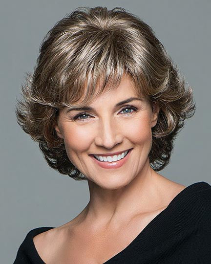 Affluence Wig by Gabor - Lace Front Hand-Tied Synthetic Average Cap