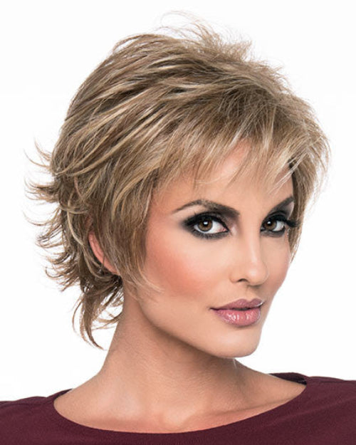 Aria | Envy | Open Top | Short Pixie / Shag | Human Hair Blend