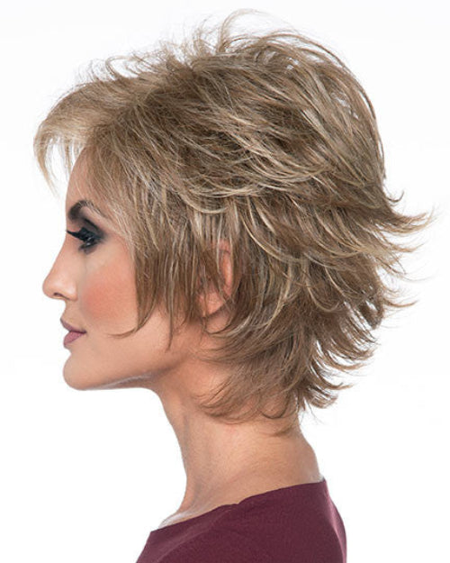 Aria | Envy | Open Top | Short Pixie / Shag | Human Hair Blend