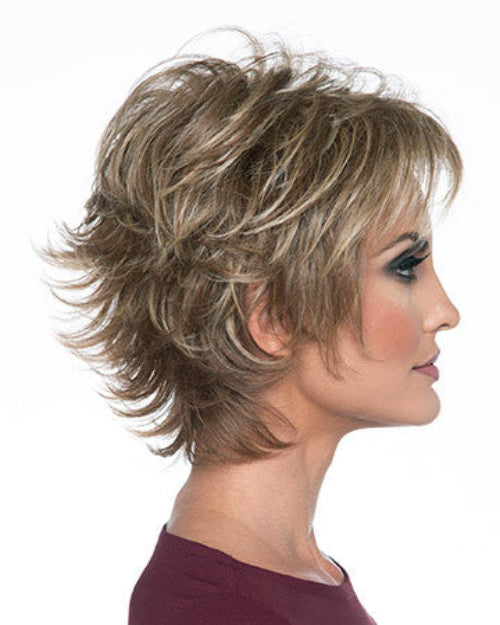Aria | Envy | Open Top | Short Pixie / Shag | Human Hair Blend