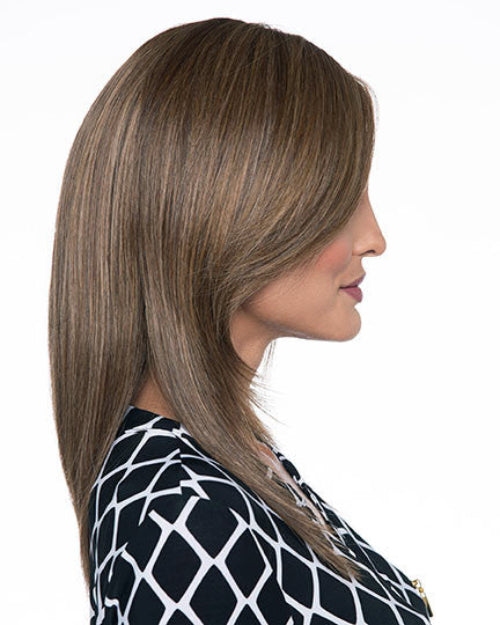 Ava | Envy | Lace Front Mono Part Open Top | Long Layered | Human Hair Blend