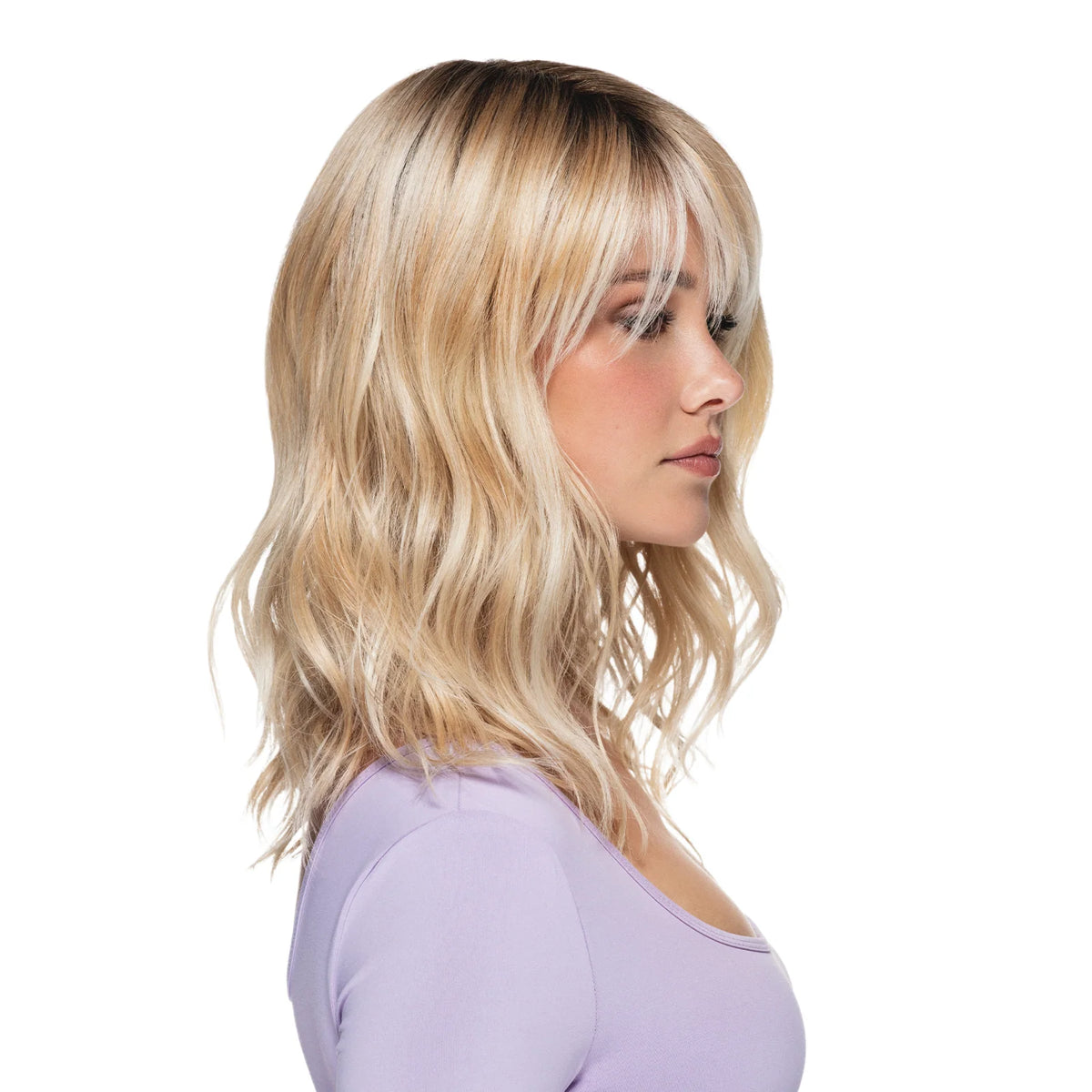 Beach Wave Magic Wig by TressAllure - Lace Front Mono Top Heat-Friendly