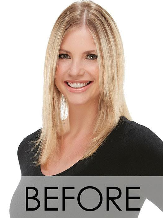 Top Smart 12" Topper by Jon Renau - Lace Front Mono Synthetic