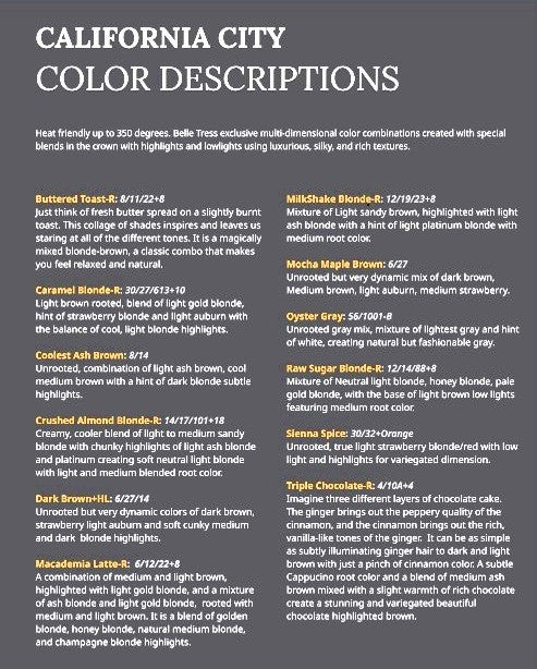 Morgan | Belle Tress City Wigs | Extended Created Lace Front