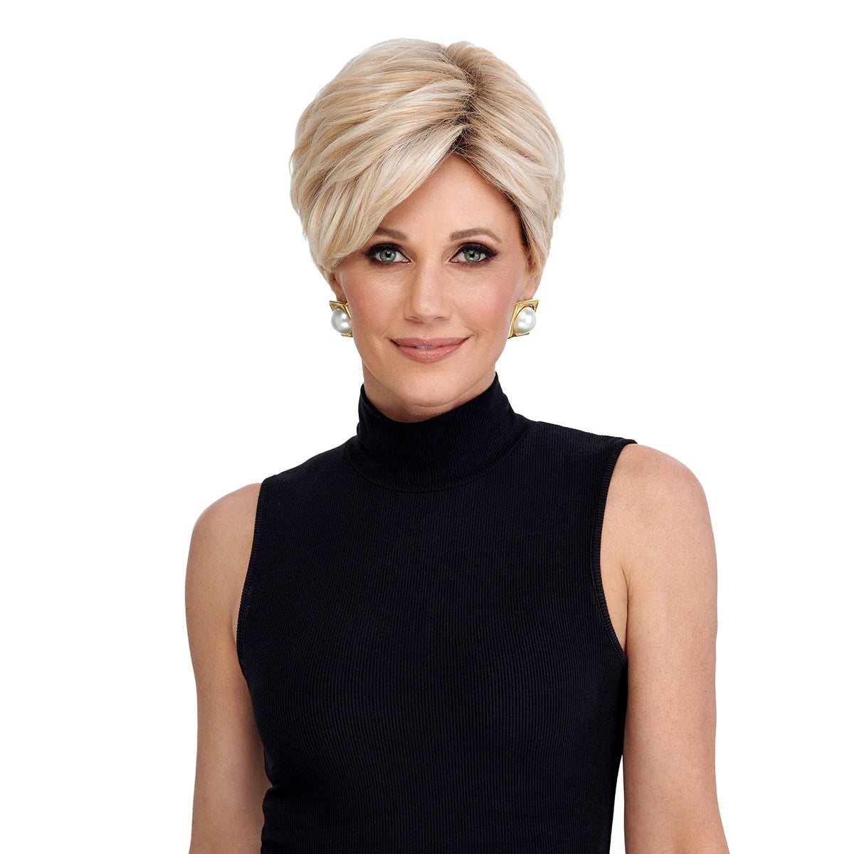 Chopped Pixie Wig by TressAllure - Lace Front Mono Top Heat-Friendly