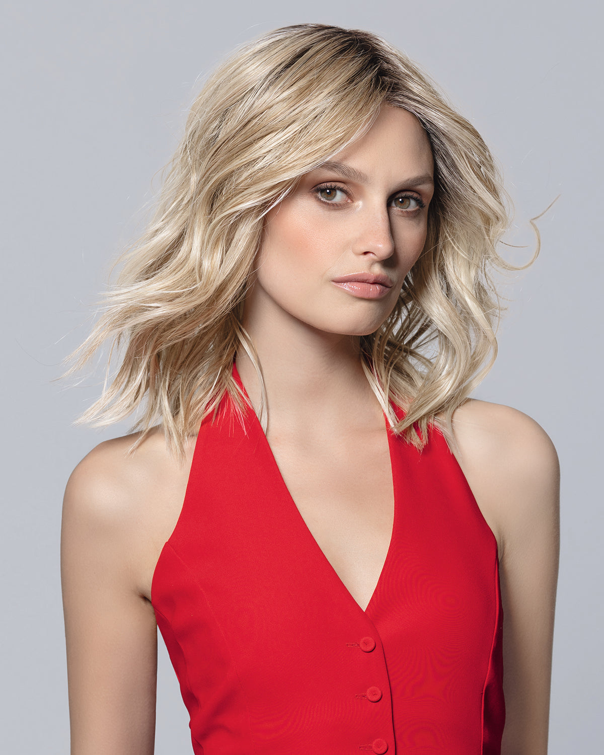Demi Mono by Ellen Wille – Mono Top Lace Front Wavy Bob Wig