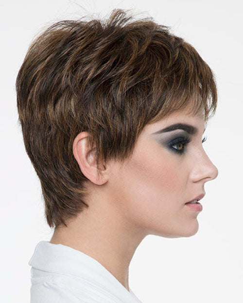 Destiny | Envy | Mono Top Hand-Tied | Short Pixie | Human Hair Blend