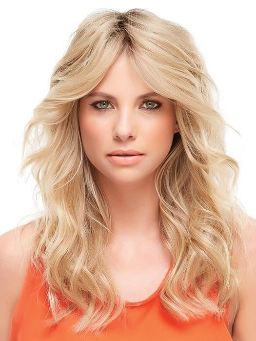 easiPart XL 12" Topper by Jon Renau - Mono Remy Human Hair