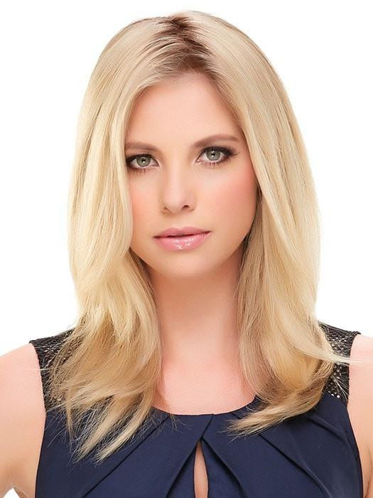 easiPart XL 12" Topper by Jon Renau - Mono Remy Human Hair