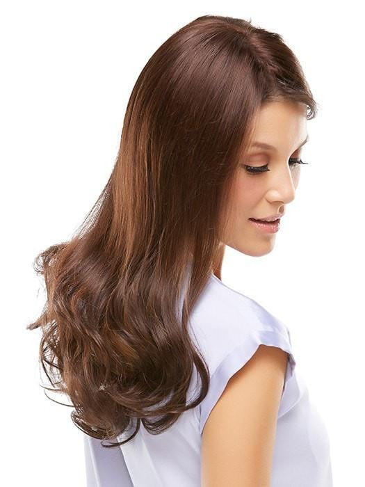 easiPart XL 18" Topper by Jon Renau - Mono Remy Human Hair