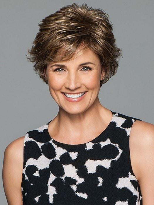 Perk Wig by Gabor - Textured Short Synthetic Petite Cap