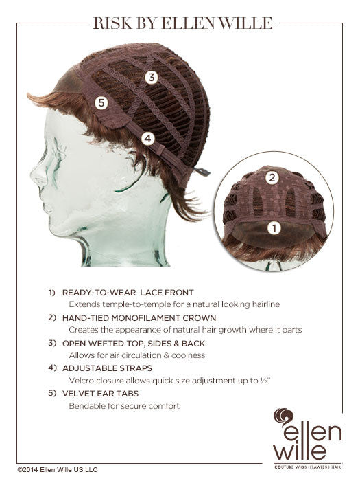 Risk Wig by Ellen Wille - Lace Front Synthetic