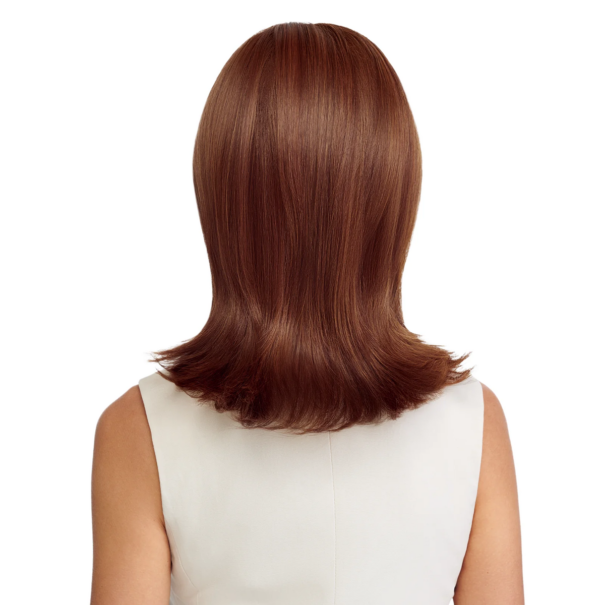 Feathered Bob Wig by TressAllure - Lace Front Mono Top Heat-Friendly