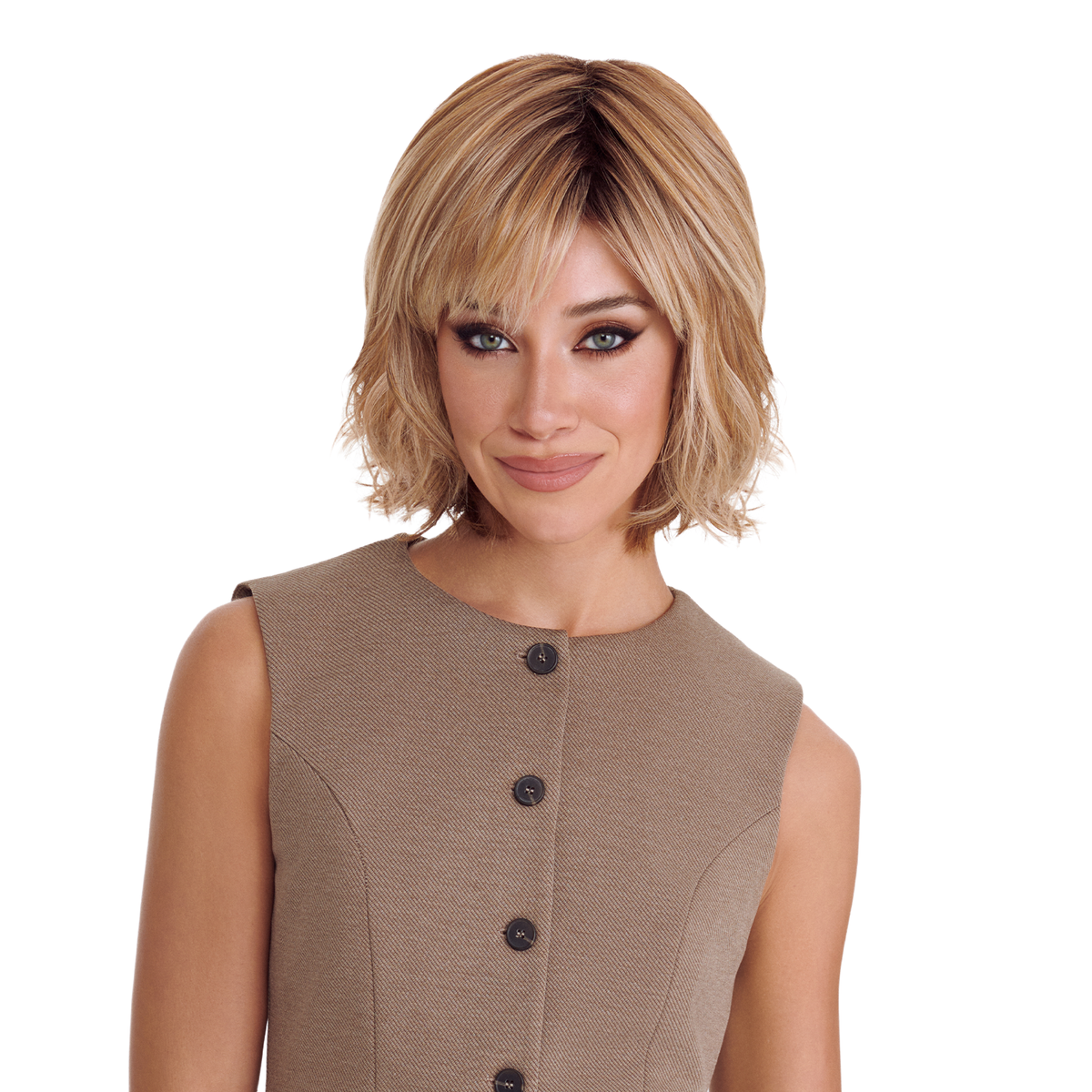 TressAllure Flawless Waves VC1208 Heat-Friendly Synthetic Wig