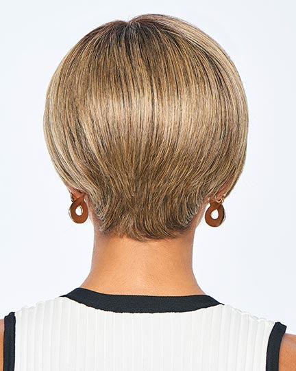 Heard it all | Raquel Welch Wigs | Lace Front Monopart Heat Safe | RL 17.23| back view
