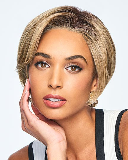 Heard it all | Raquel Welch Wigs | Lace Front Monopart Heat Safe | RL 17.23| front view 2