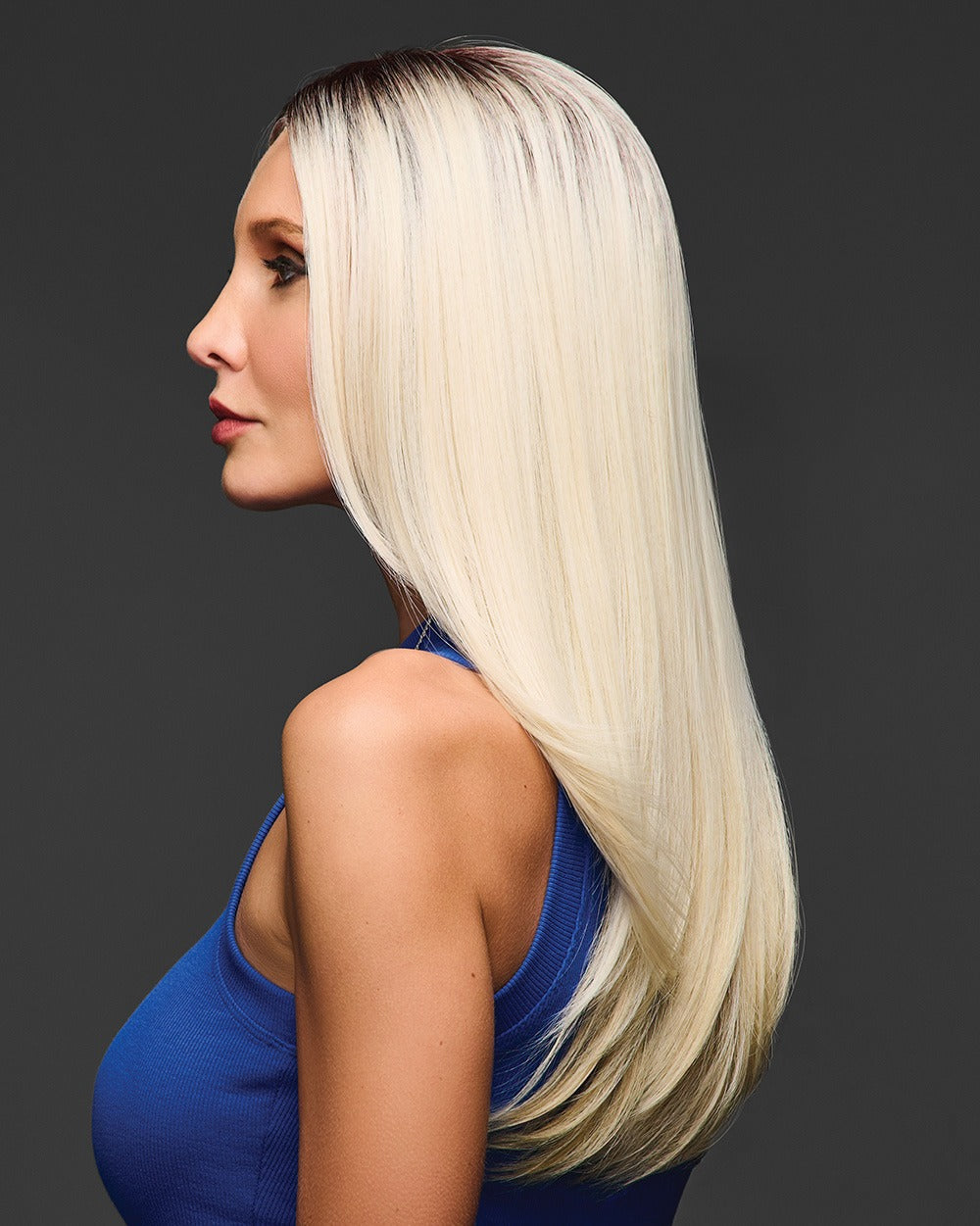 Double Tap by HairUWear Wig Long Layered Lace Front Monofilament Heat Friendly Synthetic