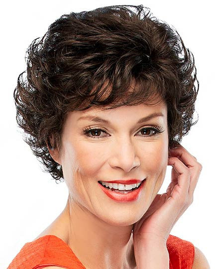 Lily Petite Wig by Jon Renau - Open Cap Short Wavy Synthetic