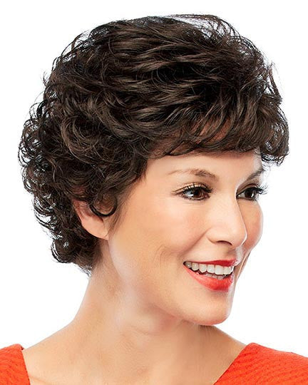 Lily Petite Wig by Jon Renau - Open Cap Short Wavy Synthetic