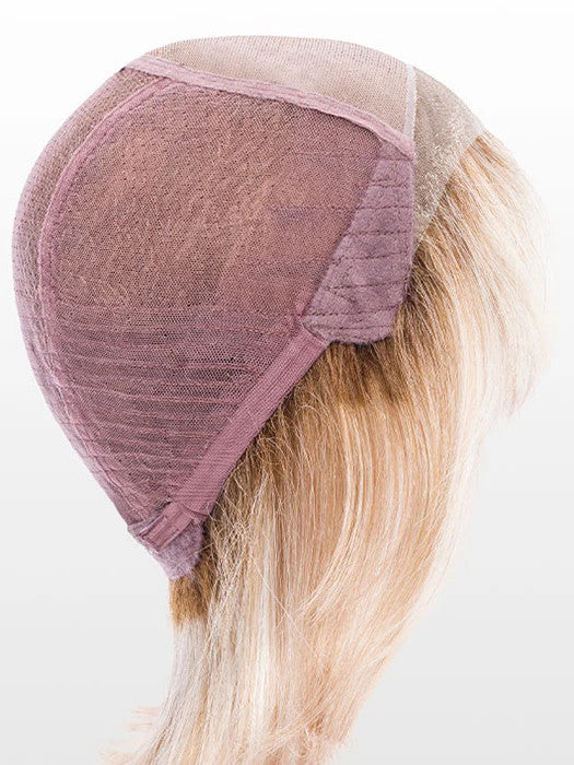 LONDON by ELLEN WILLE in SAHARA BEIGE SHADED 26.16.19 | Medium Blonde and Light Honey Blonde blend with Light Golden Blonde and Shaded Roots cap
