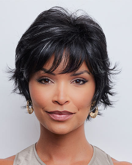 Nour | Noriko Wigs |  Classic cap | Silver Stone