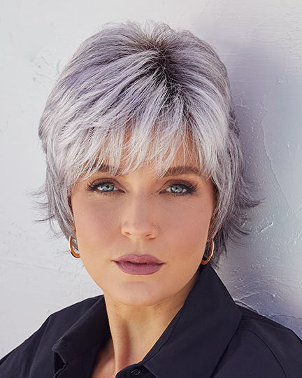 Nour | Noriko Wigs |  Classic cap | Silver Stone