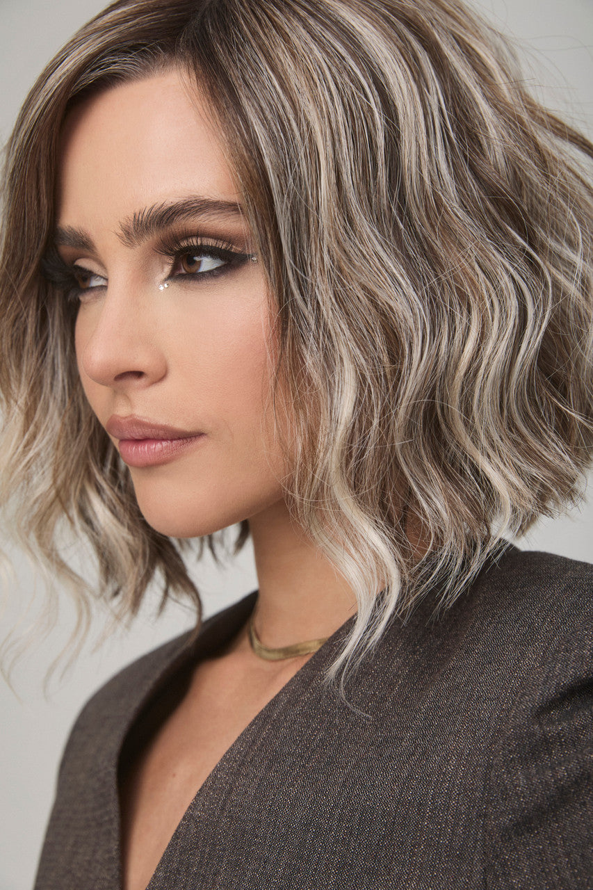 Nyx Wig by Rene of Paris - Extended Lace Front Partial Mono Part Heat Friendly