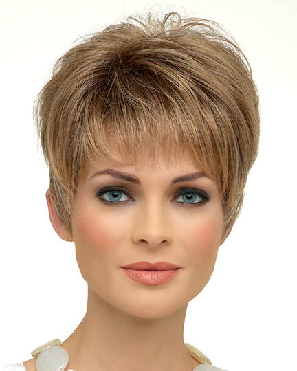 Petite Tiffany Mono Synthetic Hair by Envy Wigs Front View