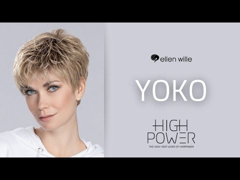Load video: Yoko Wig by Ellen Wille - Lace Front Heat Friendly Synthetic