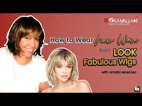 New Wave Wig by TressAllure - Lace Front Mono Top Heat-Friendly