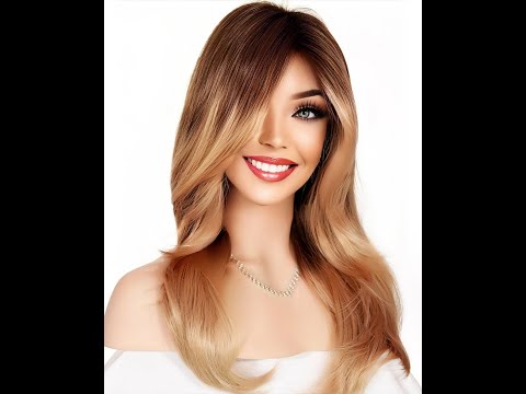 Load video: Angelica by Noriko - Machine Made Long Synthetic