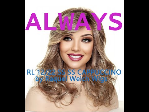 Load video: Always | Raquel Welch | Lace Front | Mono Top | Heat-Friendly Synthetic