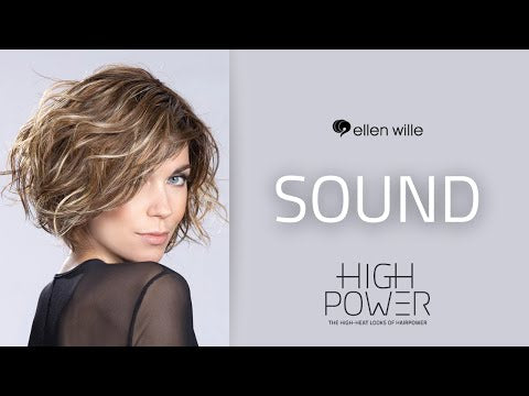 Load video: Sound Wig by Ellen Wille - Lace Front Mono Part Heat Friendly Synthetic