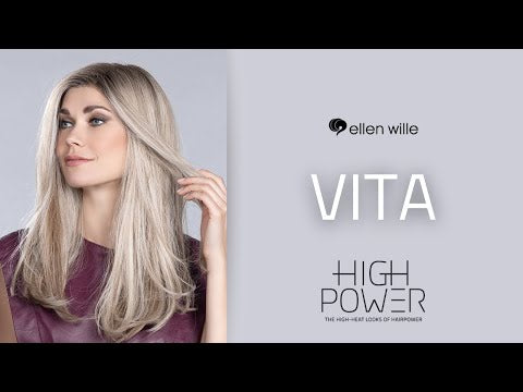 Load video: Vita Wig by Ellen Wille - Lace Front Mono Part Heat Friendly Synthetic