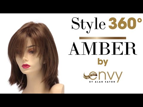 Load video: Amber | Envy Wigs |  Lace Front Monotop