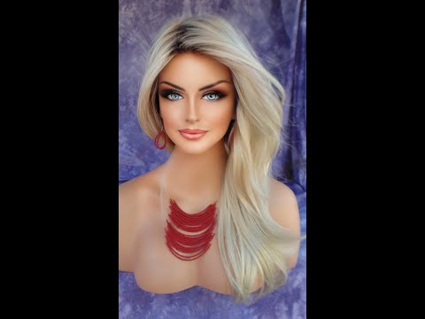 Load video: Angelica by Noriko - Machine Made Long Synthetic